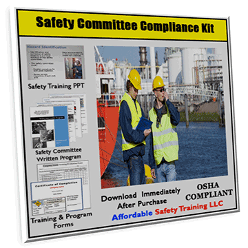 Safety Committee Training Compliance Kit