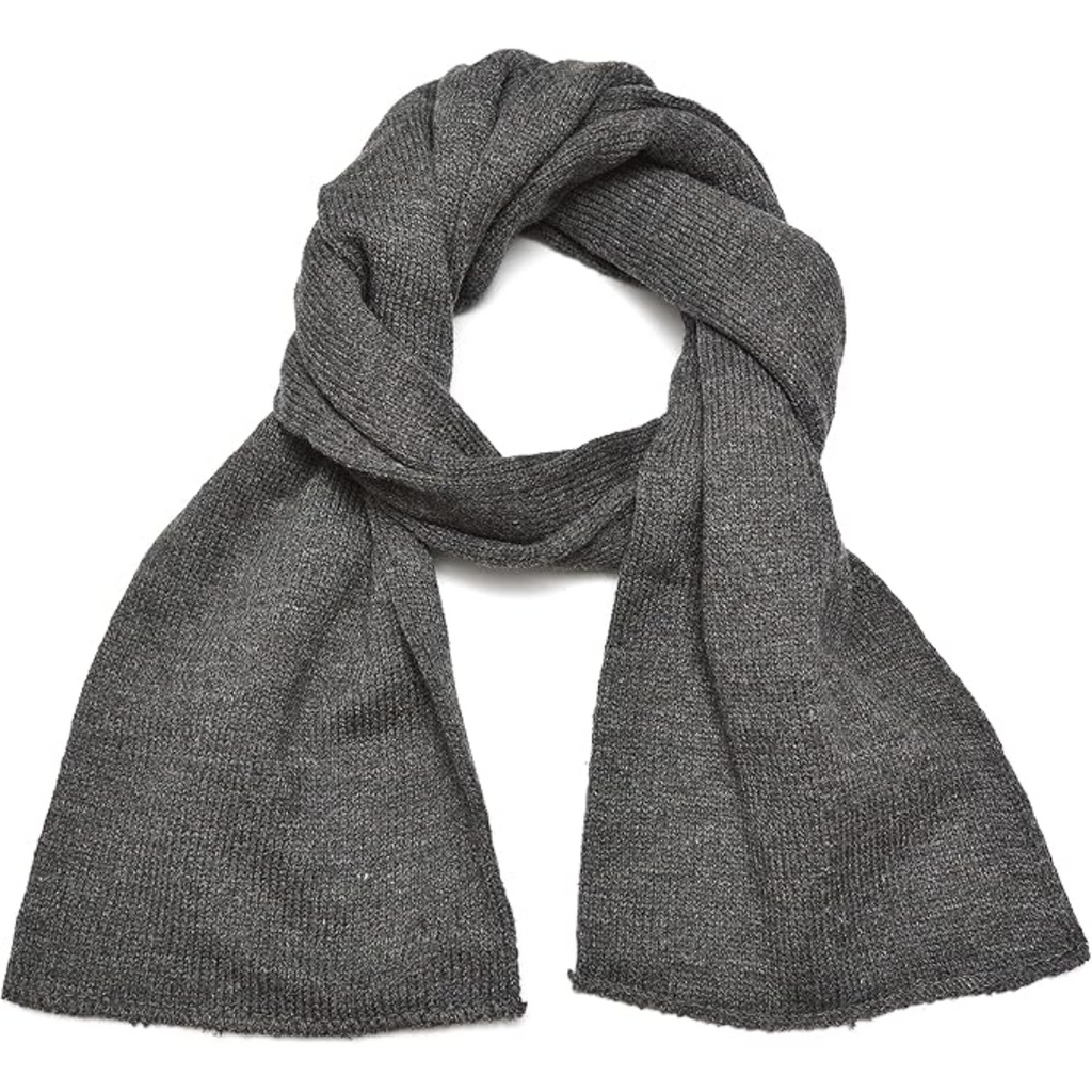 Classic Double Layer Knit Winter Scarf for Men - Xander