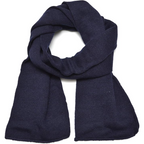 Classic Double Layer Knit Winter Scarf for Men - Xander