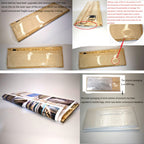 Classic Wooden Sailboat Model – Detailed 3D Puzzle for Boat Enthusiasts