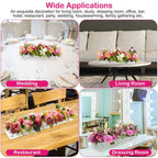 Clear Acrylic Flower Vase for Table Decoration Modern Flower Holder