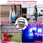 Clear Crossbody Bag Stadium Approved