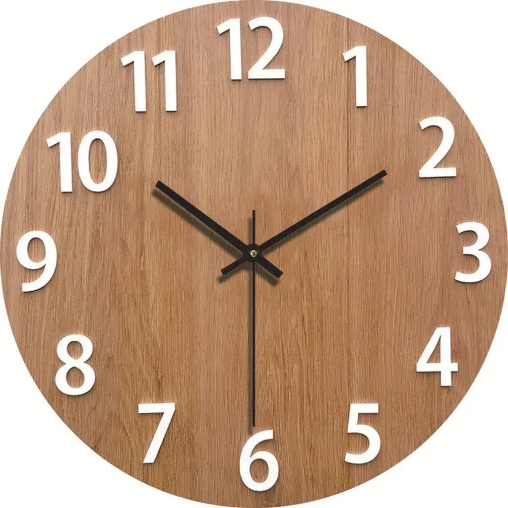 Clock with the Soul of Nature, Perfect for Any Interior!