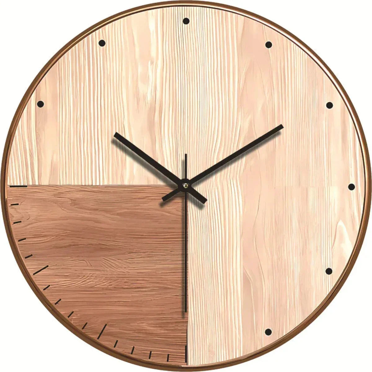 Clock with the Soul of Nature, Perfect for Any Interior!