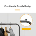 Clothing Garment Rack with Shelves