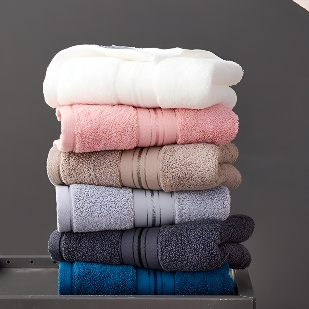 Pure Cotton Egyptian Towel Set - Luxurious Comfort