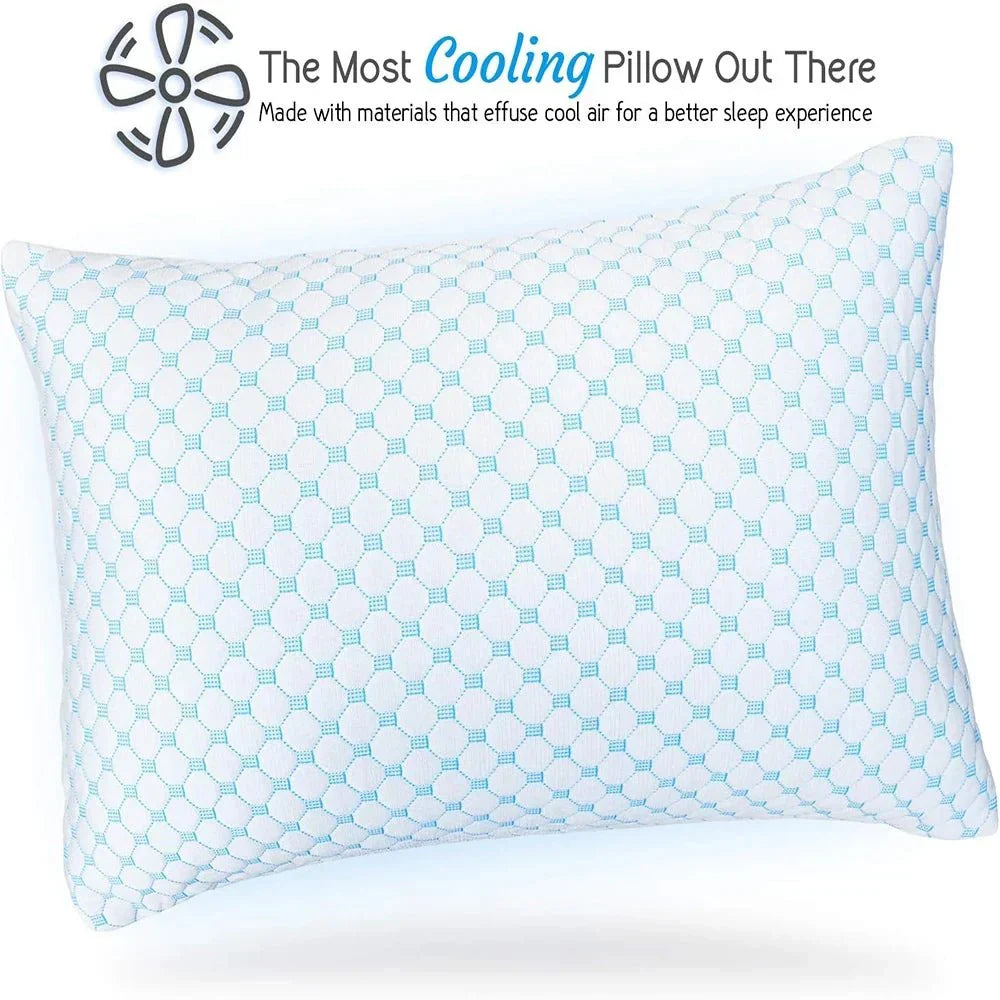 CLOUDREST – Adjustable Cooling Sleep Pillow for Individual Comfort