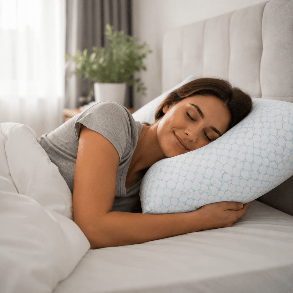 CLOUDREST – Adjustable Cooling Sleep Pillow for Individual Comfort
