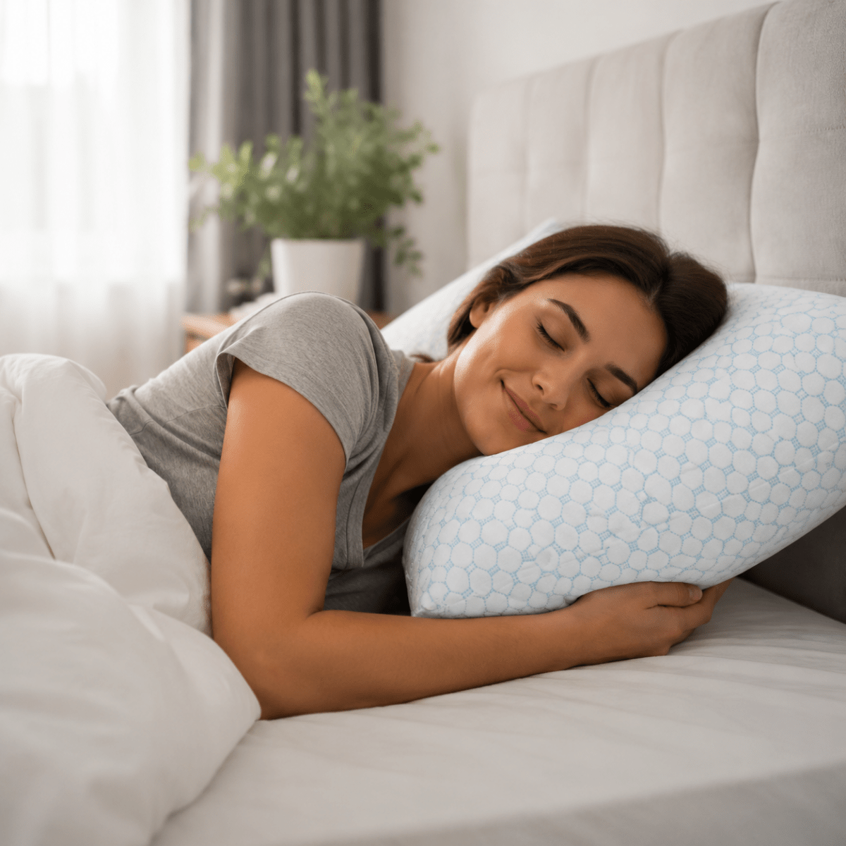 CLOUDREST – Adjustable Cooling Sleep Pillow for Individual Comfort
