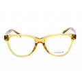 Coach Women's Eyeglasses Transparent Honey Plastic Cat Eye Frame 0HC6202U 5715 (Refurbished)