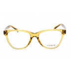 Coach Women's Eyeglasses Transparent Honey Plastic Cat Eye Frame 0HC6202U 5715 (Refurbished)