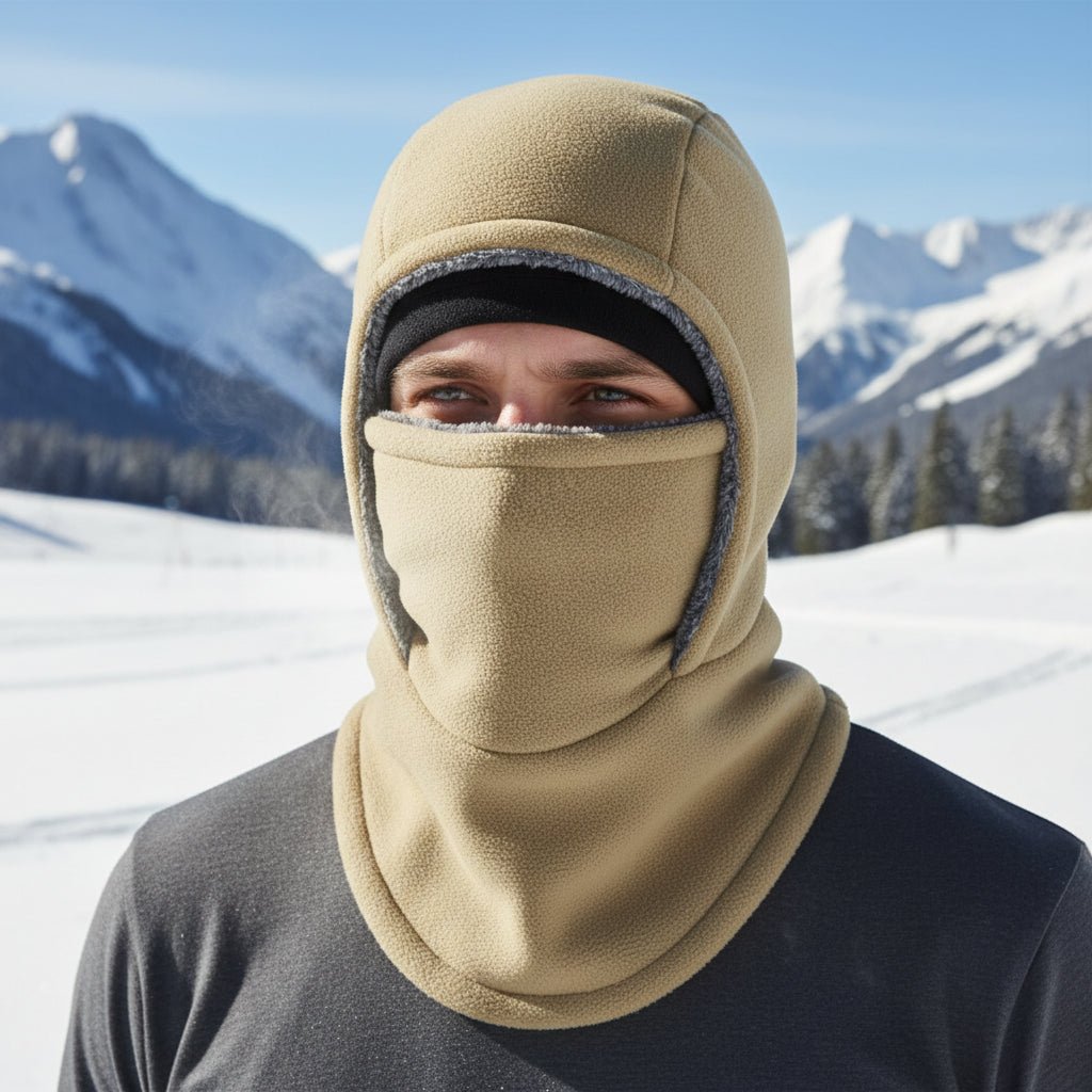 Fleece Balaclava Mask for Cold Weather Sports & Cycling