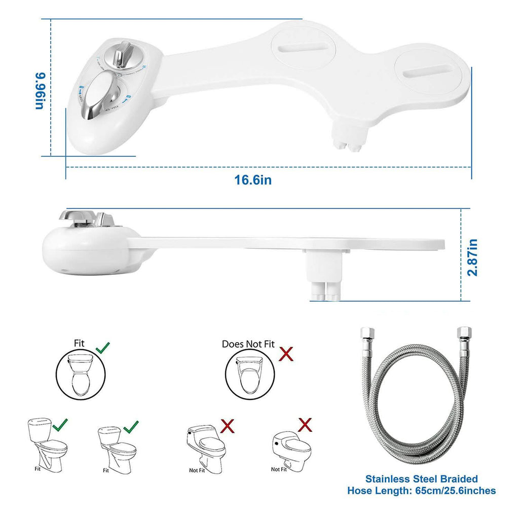 Cold Water Spray Bidet Self-Cleaning