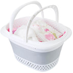 Collapsible Laundry Basket with Comfort Handle