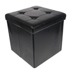 Collapsible Storage Ottoman & Foot Rest