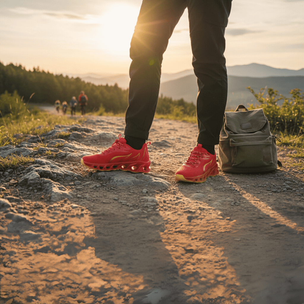 Comfiflex supportive shoes for running and hiking