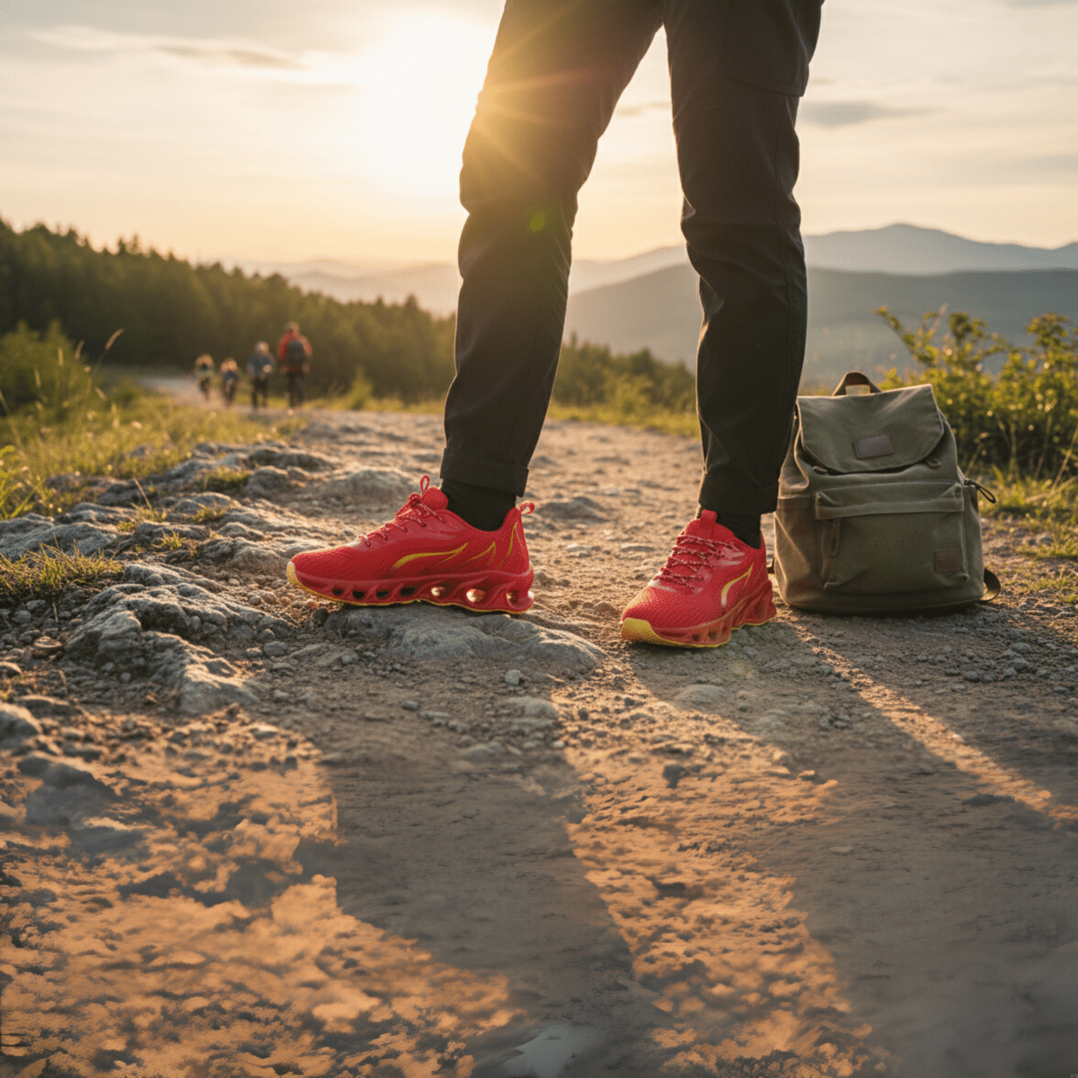 Comfiflex supportive shoes for running and hiking