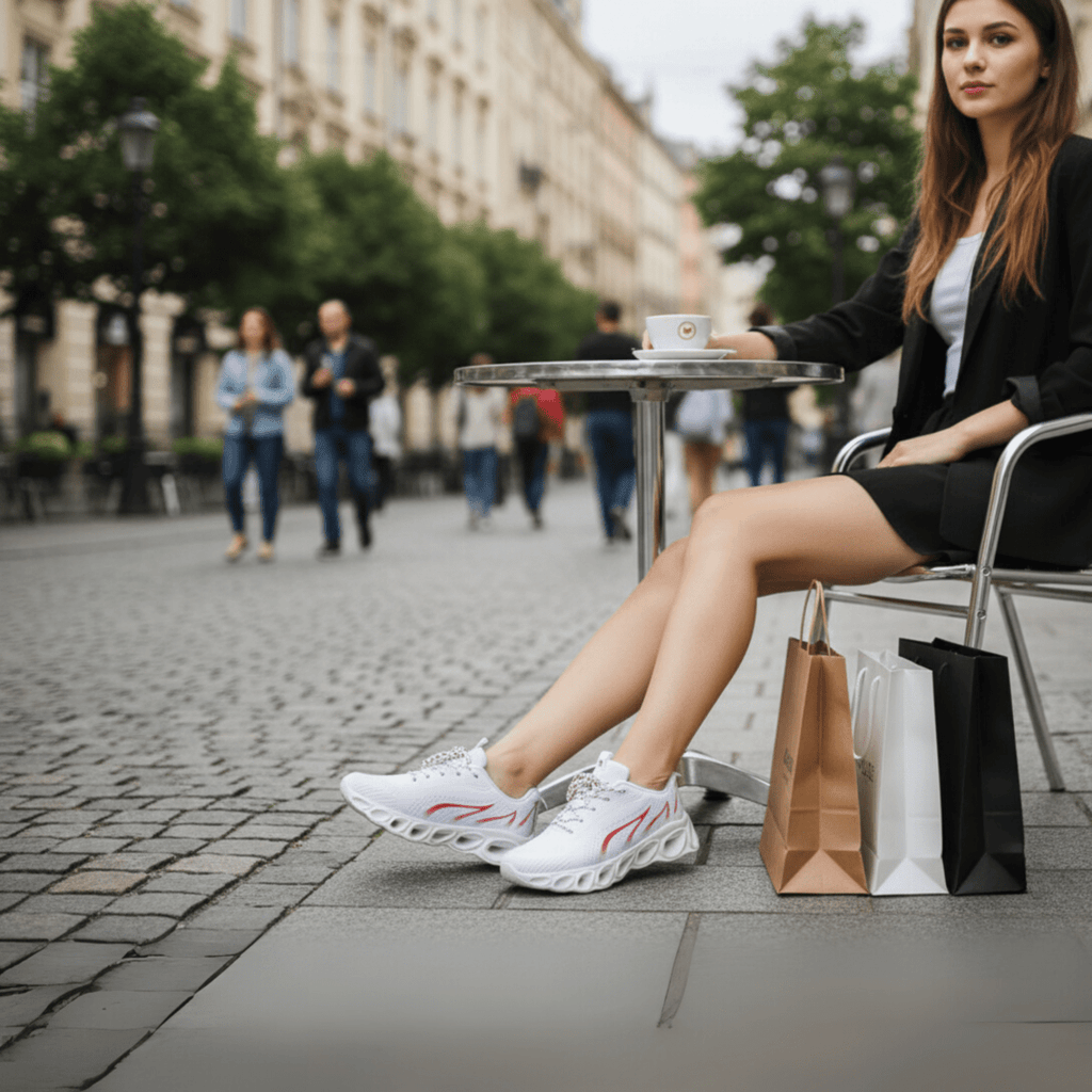 Comfiflex supportive shoes for running and hiking