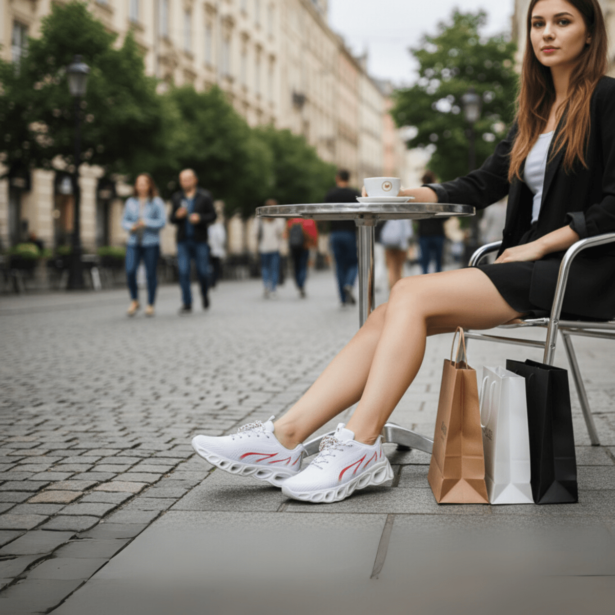 Comfiflex supportive shoes for running and hiking