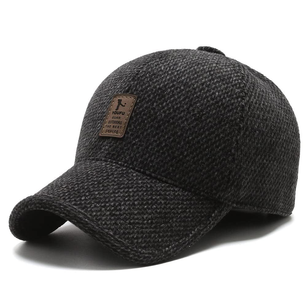 Warm and Fashionable Baseball Style Winter Hat
