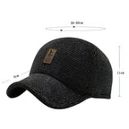 Warm and Fashionable Baseball Style Winter Hat