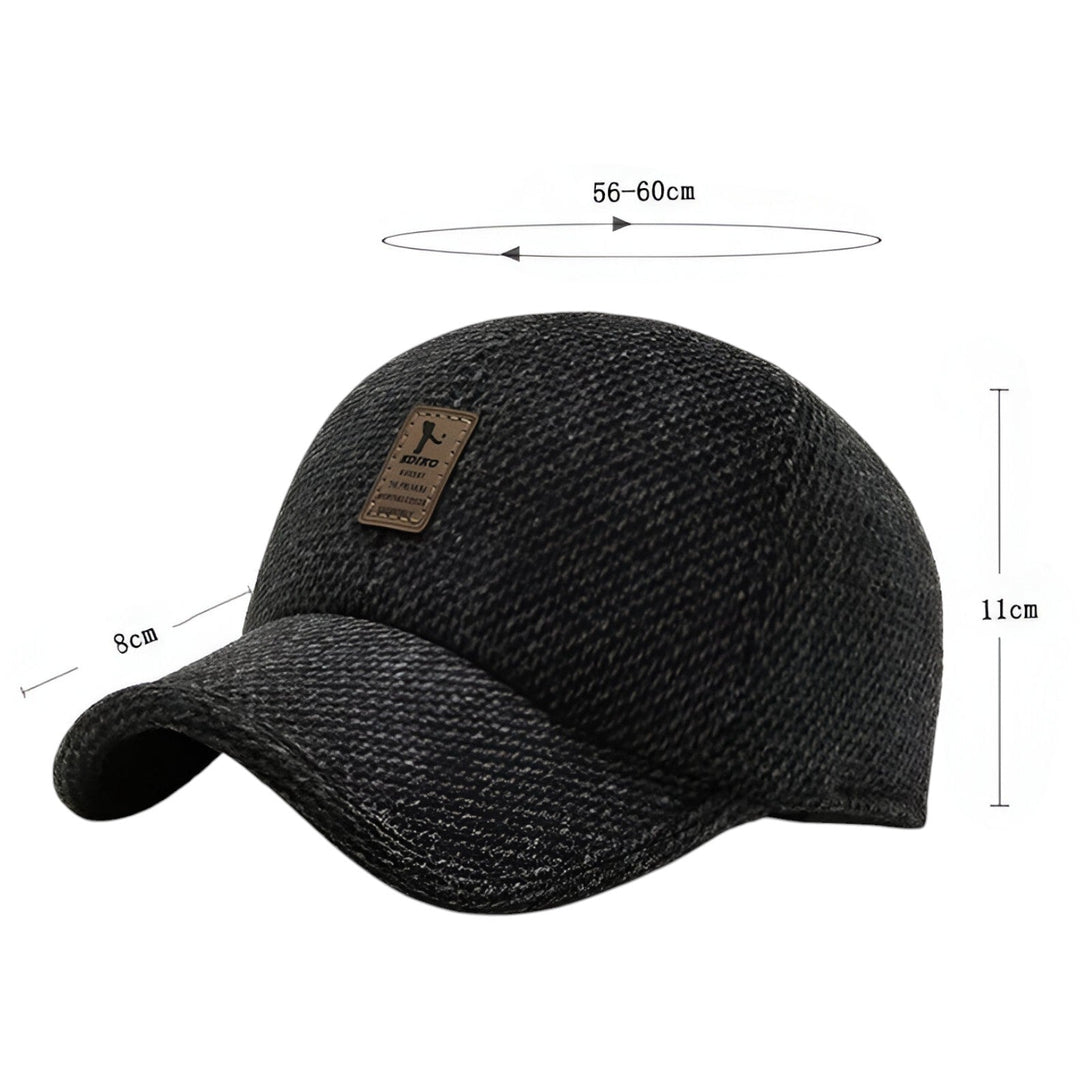 Warm and Fashionable Baseball Style Winter Hat