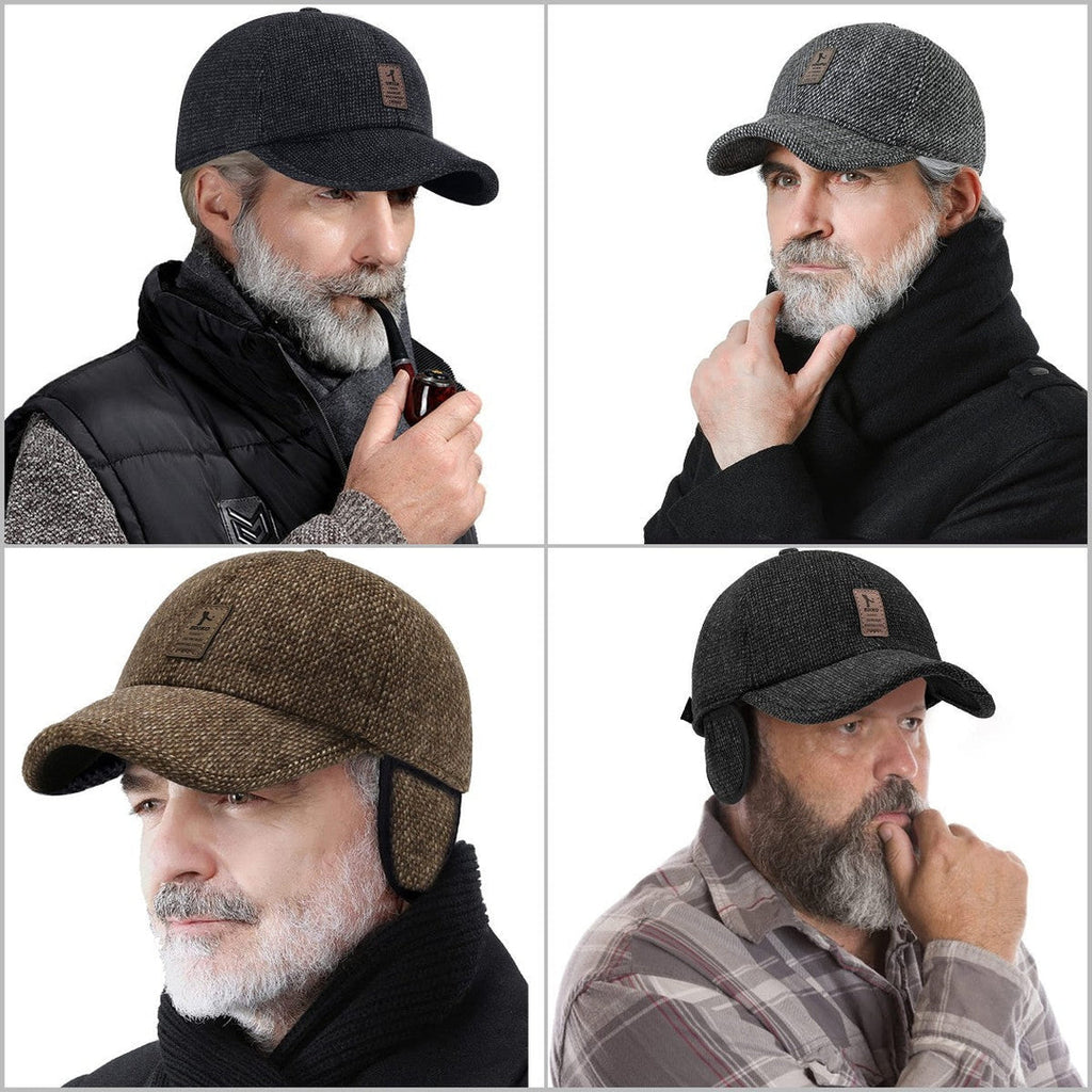 Warm and Fashionable Baseball Style Winter Hat