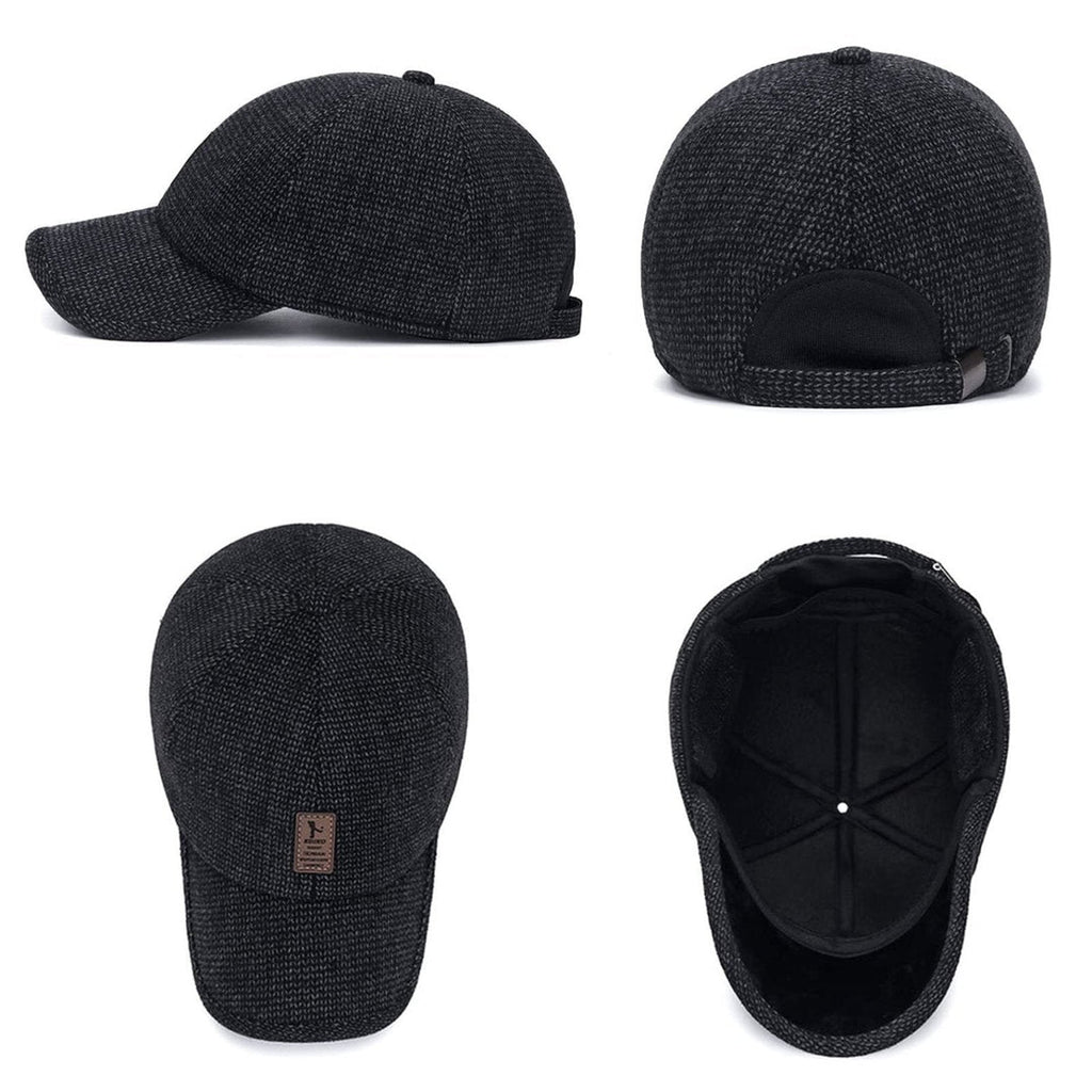Warm and Fashionable Baseball Style Winter Hat