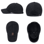 Warm and Fashionable Baseball Style Winter Hat