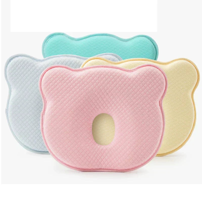 Baby Head Support Pillow with Memory Foam for Cozy Naps