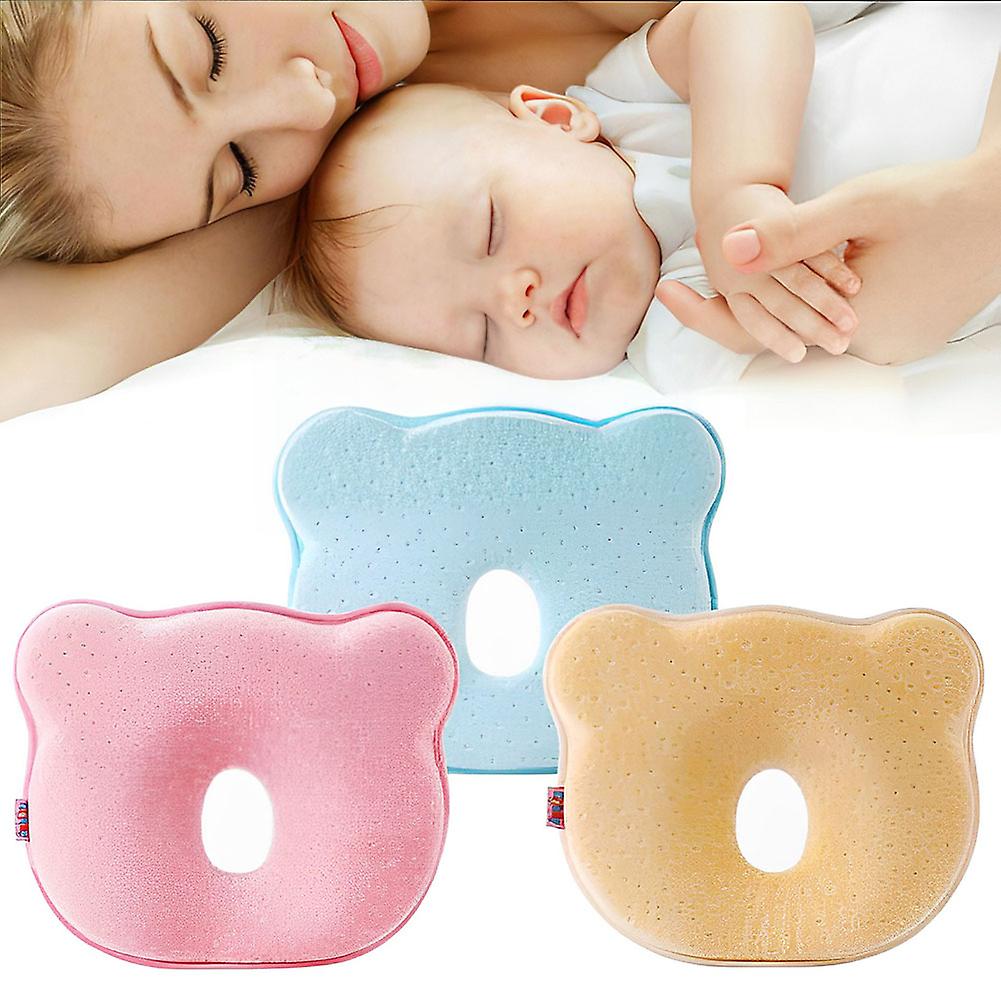 Baby Head Support Pillow with Memory Foam for Cozy Naps