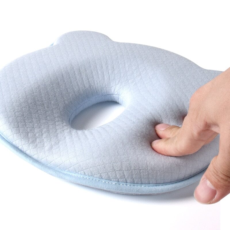 Baby Head Support Pillow with Memory Foam for Cozy Naps