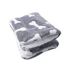 Comfortable Flannel Dog Bed Mat