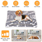 Comfortable Flannel Dog Bed Mat