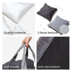 COMFYRIDE DOG SEAT – Dog seat bed with safety belt & non-slip bottom