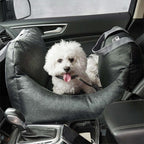COMFYRIDE DOG SEAT – Dog seat bed with safety belt & non-slip bottom