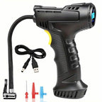Compact Lightweight Rechargeable Air Pump, Compressors & Inflators with Lithium-Ion Battery