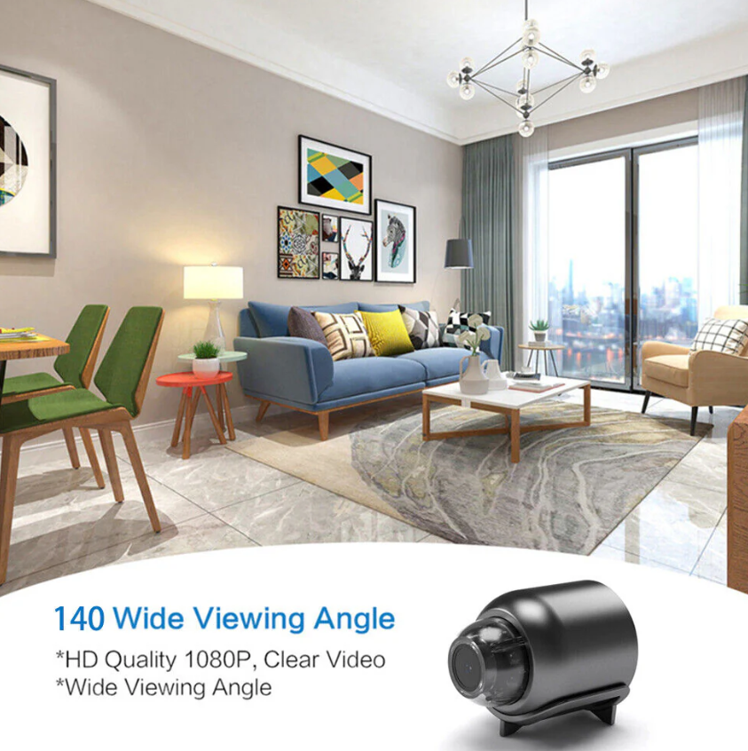 Compact WiFi Camera with Night Vision – Discreet and Effective Surveillance