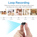 Compact WiFi Camera with Night Vision – Discreet and Effective Surveillance