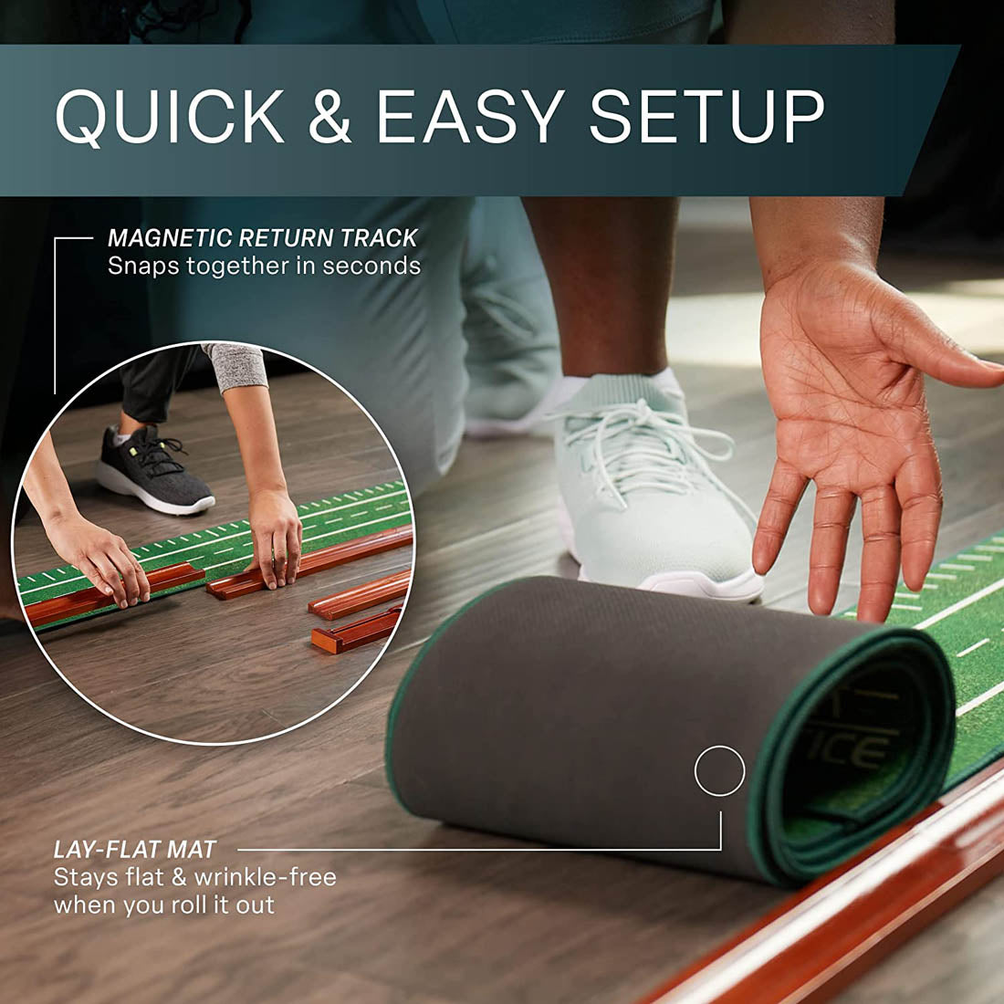 Perfect Practice Putting Mat