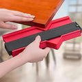 Contour Gauge Profile Tool Outline Measuring Plastic Ruler