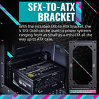 Cooler Master V850 SFX Gold Full Modular  (Refurbished)