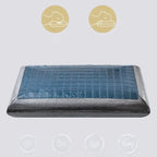 COOLREST – Ergonomic Gel Cooling Pillow for Restful Sleep Comfort