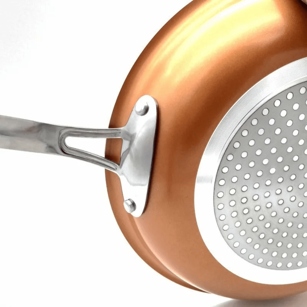 Copper Cookware - Non-stick pan with even heat
