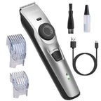 Cordless Beard Trimmer USB Rechargeable Beard Grooming Kit