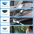 Cordless Electric Dual Adjustable Speed Spin Scrubber