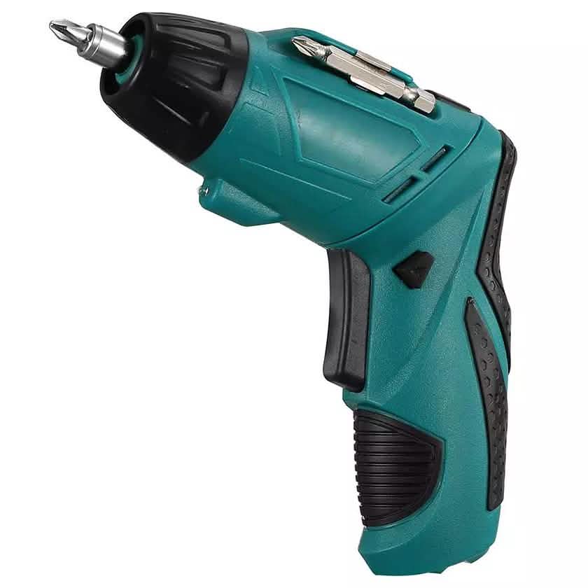 Cordless Electric Screwdriver Set with 45 Drill Bits and Carrying Case