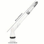 Cordless Electric Spin Scrubber with 6 Brush Heads and Adjustable Long Handle