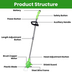 Cordless Rechargeable Grass Trimmer