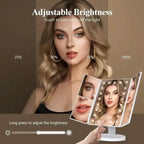 Cosmetic Mirror with Lights and 10X Magnification